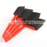 4 Pcs 2015 New Design Plastic Handle Black Foam Brush thumbnail-2