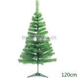 120cm Pvc Christmas Tree 200 Tips Plastic Base