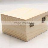 Factory Price Custom Unfinished Wooden Gift Wooden Box thumbnail-3