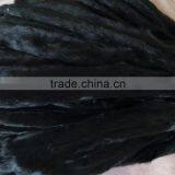 High Quality Balck Mink Fur Skin Factory Wholesale thumbnail-1
