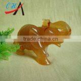 Gemstone Carved Elephants,Gifts and Crafts,stone Handicrafts thumbnail-2