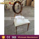 Metal Frame Circle Back Banquet Chairs for Hotel Dining Room thumbnail-4