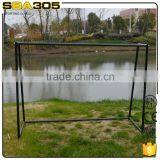 Portable Metal Football Goal Posts With Net thumbnail-2