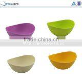 Eco-friendly Bamboo Fiber Natural Salad Bowls Colorful Dinnerware Sets thumbnail-2