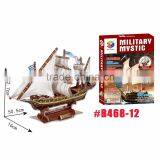 Blue Nose 3d Jigsaw Puzzle Miniature Boat Model thumbnail-5