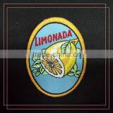 3D Embroidery Custom Patch Colorful Lemon Lime