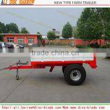 7CS Series of New Type European Style Single Axle Farm Trailer HOT SALE Supplier's Choice