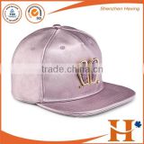 2016 high quality fashion high quality pink leather snapback cap blank embroidered patches los angeles