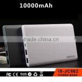 2016 Christmas Gift Item 10000mah Slim Rubber Finish Power Bank With Dual USB Output thumbnail-1