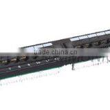24 Ports Cat5e 4*6 Patch Panel With Dual IDC