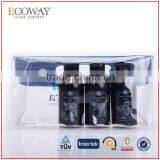 Black Hotel Bath Shower Gel Bottle With Flip Flop Cap Hotel Body Lotion Kit thumbnail-2