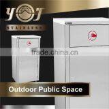 Stainless Outdoor Cheap Decorative Trash Can Covers Trash Can