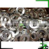 Galvanized Spring Lock Washer