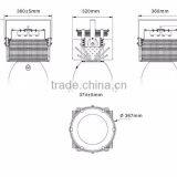 400W LED Outdoor Flood Light for Court,Stadium, Replace 1000W MHL XTE LED Meanwell Driver 5 Year Warranty LED Flood Light 400W thumbnail-3
