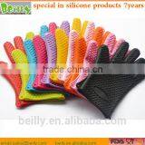 Factory Sell Kitchen Gloves Silicone Cooking Gloves Silicone Bbq Baking Gloves thumbnail-2