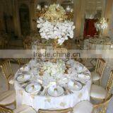 Hot Quality Wholesale Aluminum Golden Wedding Banquet Napoleon Chair thumbnail-2