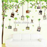 Tree Picture Frames Room Wall Stickers Sweet Birds Home Decor Mural