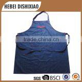 Customize Wholesale Blue Denim Apron Denim Chef Aprons Denim Industrial Aprons thumbnail-3