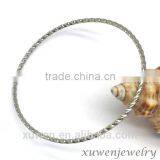 Twisted Cable Ladies Stainless Steel Bracelet