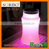 DPA/ PAHS Free silcone material container JAR/ SOLAR LIGHTS/ rechargeable LED Lantern