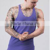 Custom Bodybuilding Gym Tank Top Muscle Fit Tank Top Mens Cotton Tank Top thumbnail-2