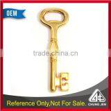 New design gold key-shaped metal bottles opener for gift