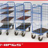 4 Wheels Wire Mesh Storage Cart thumbnail-1