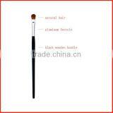 Goat Hair Wood Concealer Brush With Black Handle thumbnail-1