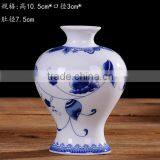 Hot sales Jingdezhen made beauty blue and white porcelain vase