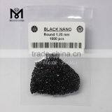 Factory Wholesale Price Gemstone Round 1.5mm Black Nano Gems thumbnail-2