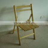 WL300 Simple Living room Wooden Folding Chair