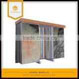 Quartz Granite and Marble Stone Display Stand Metal Rack