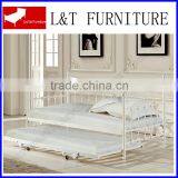 European Style Day Bed With Trundle /Modern Apartment Day Bed With Trundle thumbnail-2