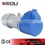 KEDU IP44 Industrial Socket With CE,SEMKO Certificated 16A 230V thumbnail-1