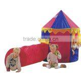 Folded Polyester Kids Play Tents Play Tunnel Combo