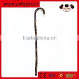 Wooden Crutches Cane Old Man Walking Stick