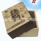 Customized Factory Directory Sale Brown Kraft Paper Box for Tea Bags Packaging