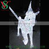 LED 3D Flying Horse Light Decorative Light thumbnail-2