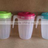 2.2L Plastic Water Jug With Lid and Handle Water Pitcher 2.2L #TG20549 thumbnail-1