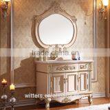 WTS-807GO 40'' French Classic Single Sink Bathroom Vanity With Mirror