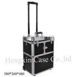 Aluminum Beauty Makeup Cosmetics Case Box, Cosmetic Trolley Case thumbnail-1