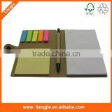 Recycler Combined Sticky Note Pad With Soft Cover,Cheap Promotional Self-adhesive thumbnail-5