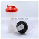 Classic Loop Top Shaker Bottle, Clear Black, 500ml