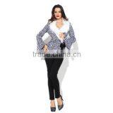 PRETTY STEPS 2015 Animal Printed Ladies Faux Fur Trim Lined Warm Winter Women's Short Parka Jacket Coat thumbnail-2