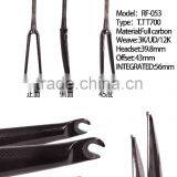 New Suspension Road Bike Fork Bicycle Fork Lockout PM/IS Brake Caliper Disc Brake