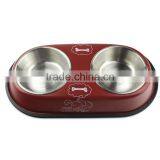 Pet Bowl Stainless Steel Puppy Cat Bowl Dog Food Water Feeding Dish Good Quality thumbnail-3