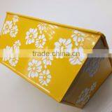 Best Gifts Small Size Stackable Yellow Painting Strawberry Powder Coated Metal Gardening Pot for Flower Planting thumbnail-4