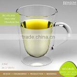 Dishwasher Safe Heat Resistant Glass Cheap Coffee Mugs thumbnail-5