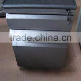 3 Drawers Metal Movable Cabinet Steel Mobile Pedestal With Plastic Top thumbnail-3