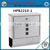 Stainless Steel Metal Mailboxes Wall Mounted Letterbox thumbnail-1